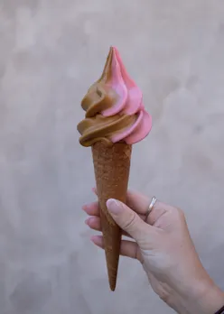 Točená zmrzlina – SLANÝ KARAMEL & MALINA