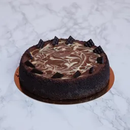 Fotografie – Čokoládový cheesecake (1/2)