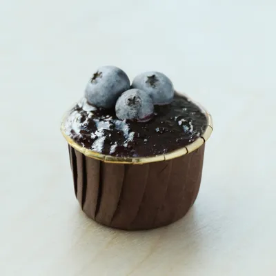 Fotografie – Mini cheesecake - borůvka