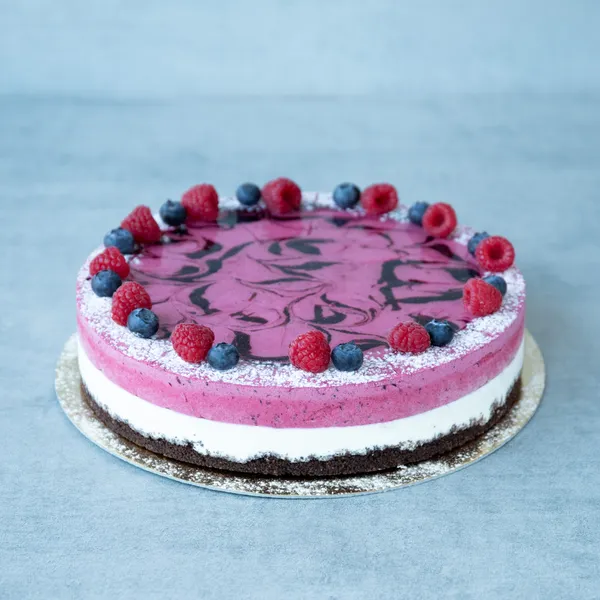 Fotografie – Rybízový mousse s bílou čokoládou (1/2)